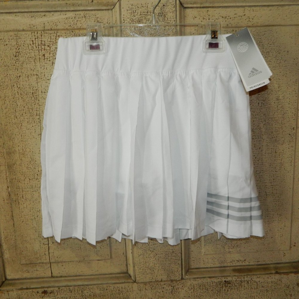 Adidas Women's Club Tennis Pleated Skirt Size M (L-42)